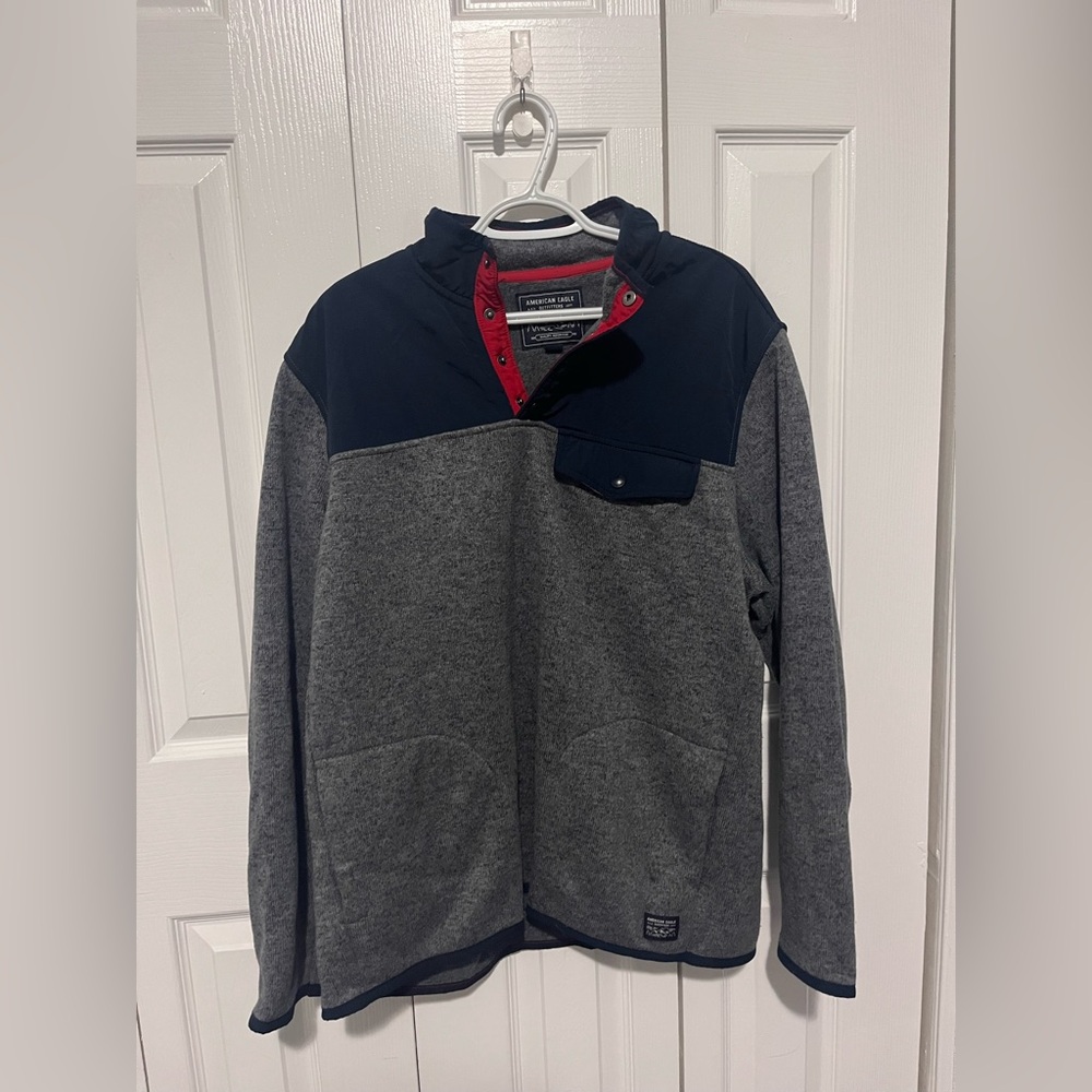 American Eagle T-Snap Pullover Extra Large - image 1